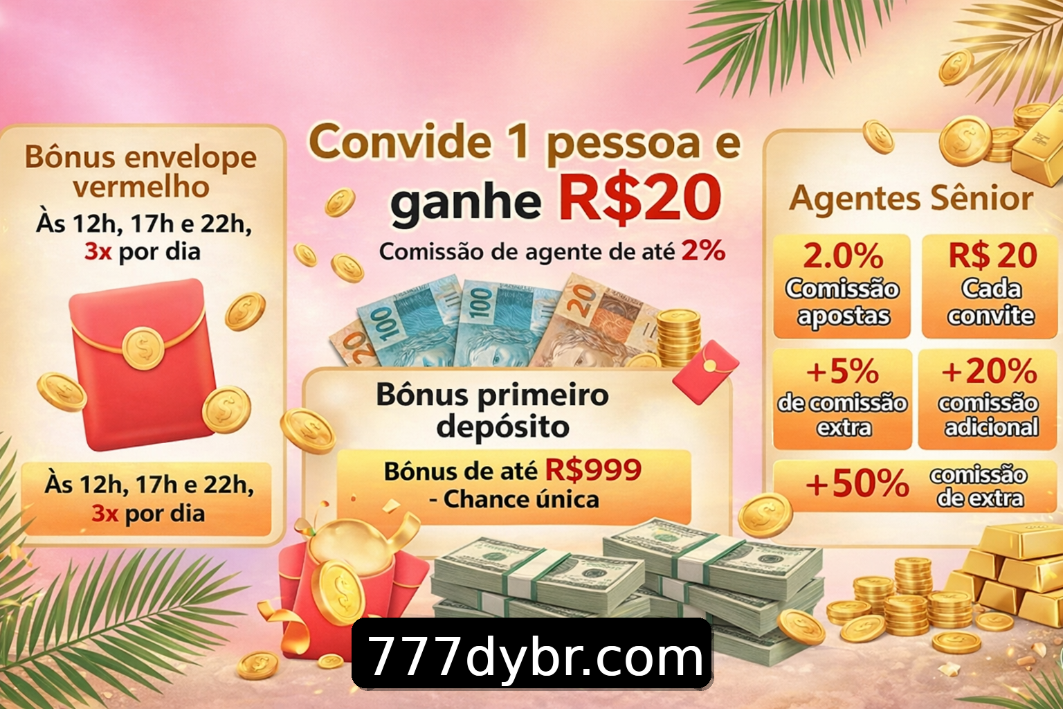 Banner do Bônus do Casino 777dy